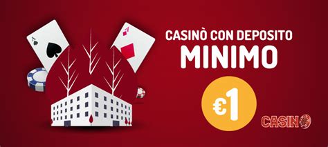 Casino depósito mínimo de $1 eua